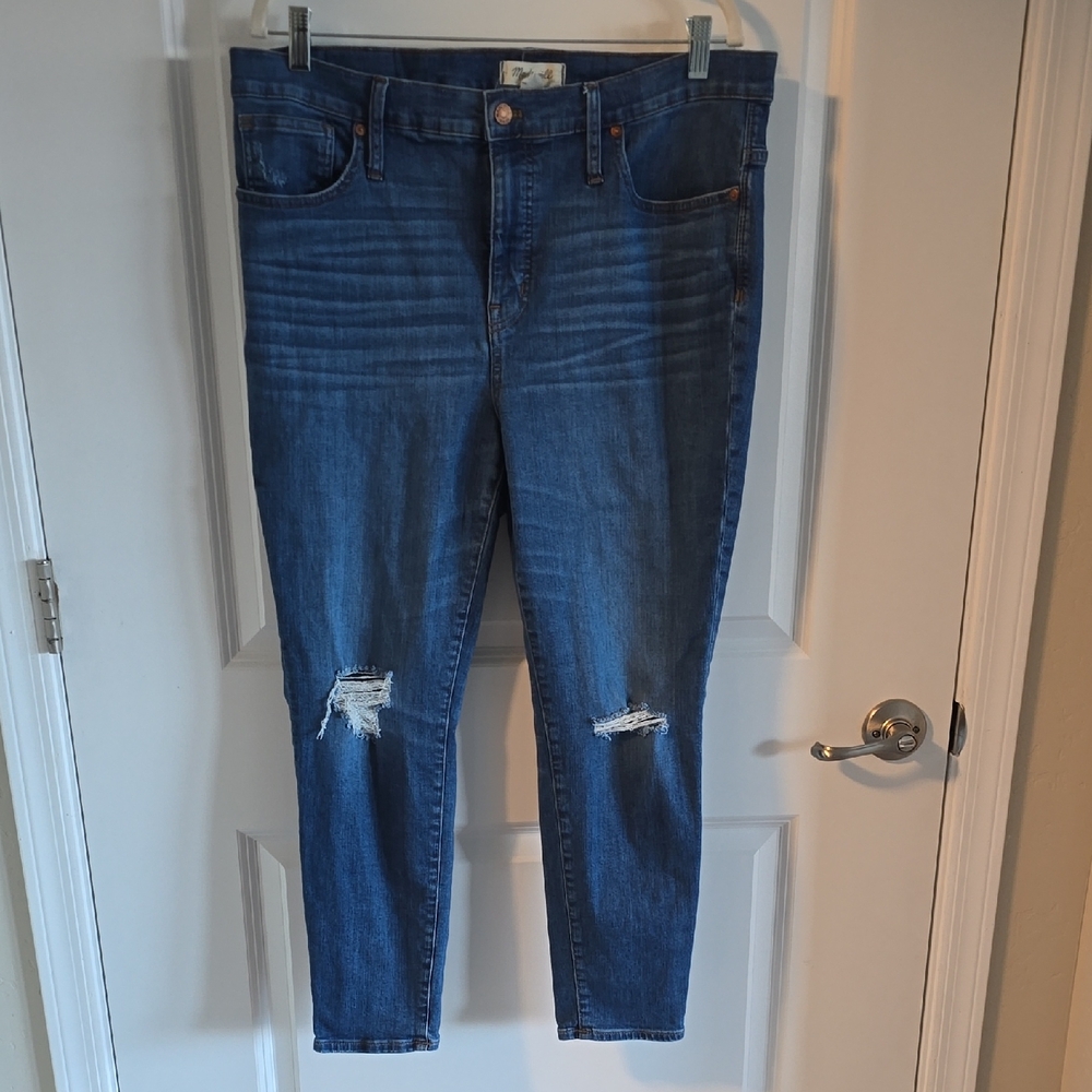 Madewell 9" High Rise Skinny Crop 33
